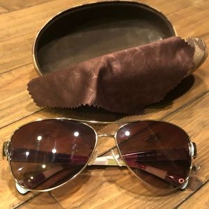 Coach sun glasses